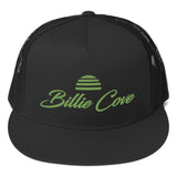 Billie Cove Green on Black