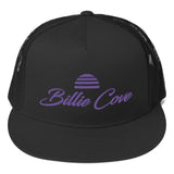 Billie Cove Purple on Black